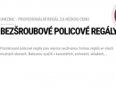 Vybavení dílny - policové regály pro každého